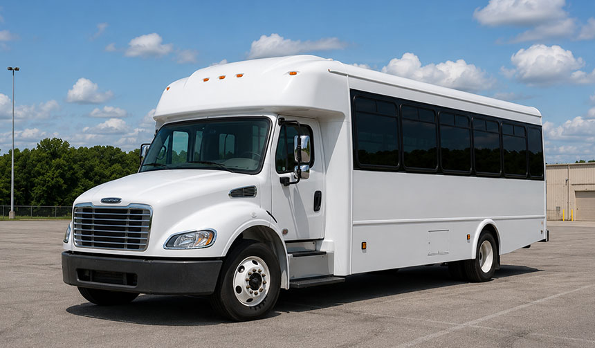 25-passenger minibus for charter in Lee's Summit, MO
