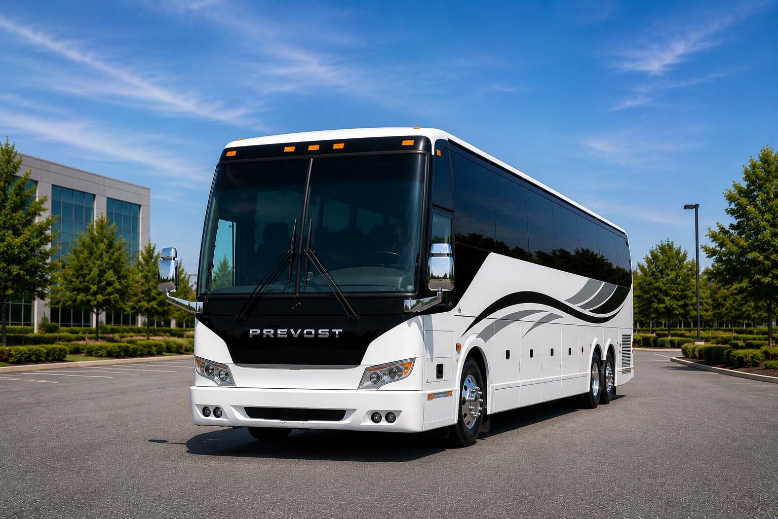 Charter bus rental in Lee's Summit, MO